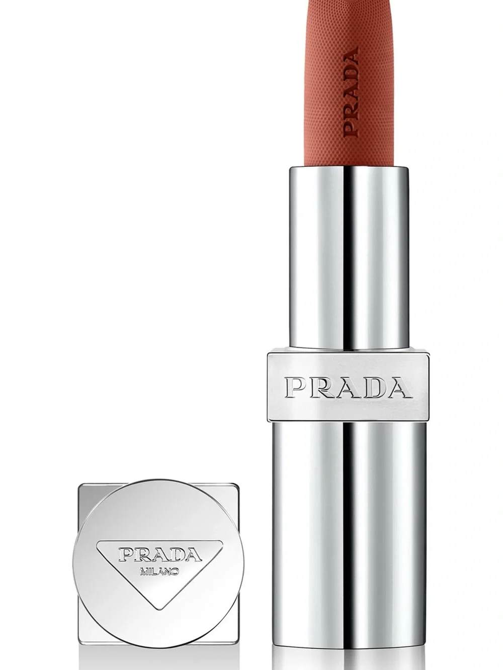 Prada Optimizing Care Lip Balm in the shade U011 - Noisette